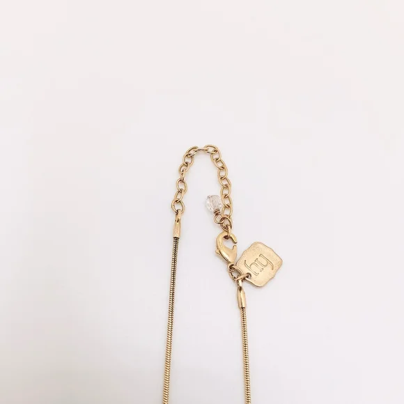 Holly Yashi Women Rhinestone Goldtone Ball Pendant Necklace - Picture 3 of 4